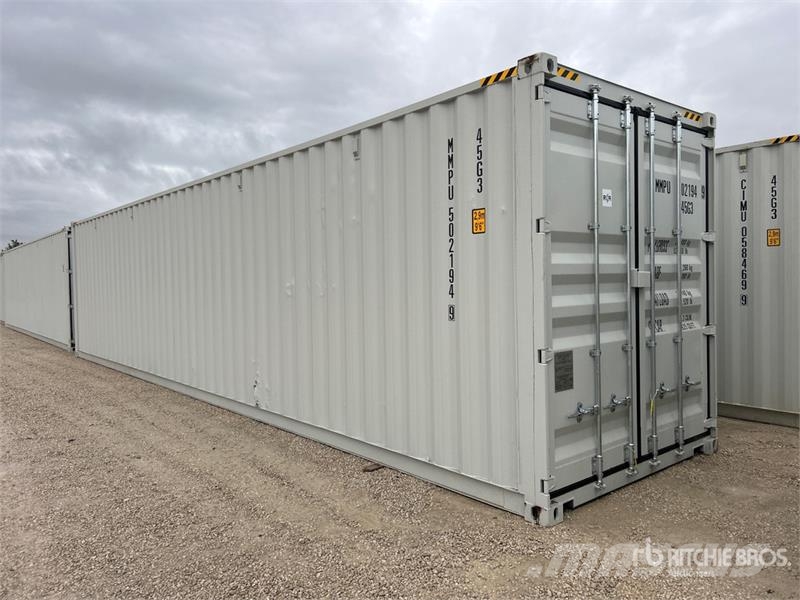 40 ft High Cube Multi-Door Storage Container Uzglabāšanas konteineri