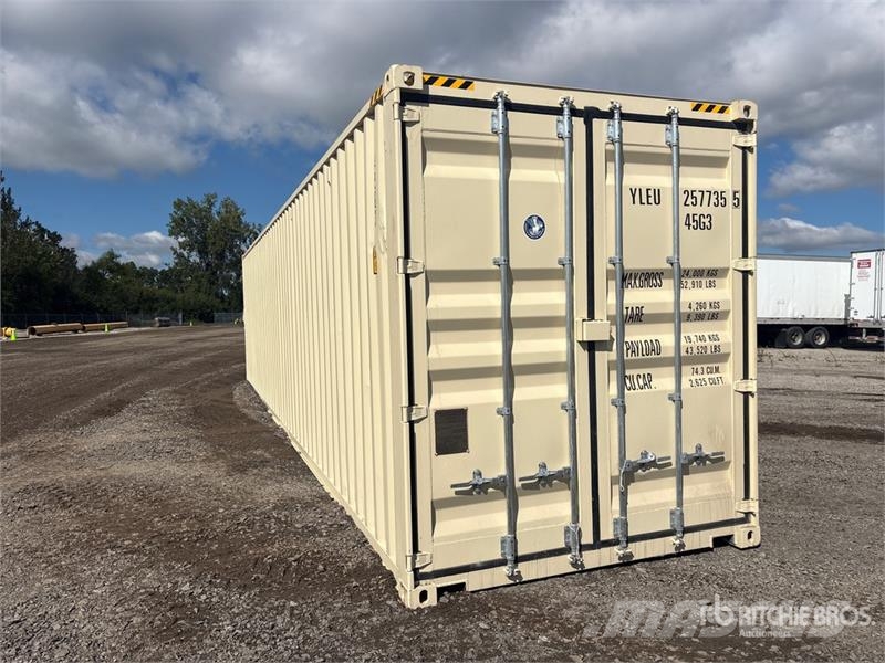  40 ft High Cube Multi-Door Storage Container Uzglabāšanas konteineri