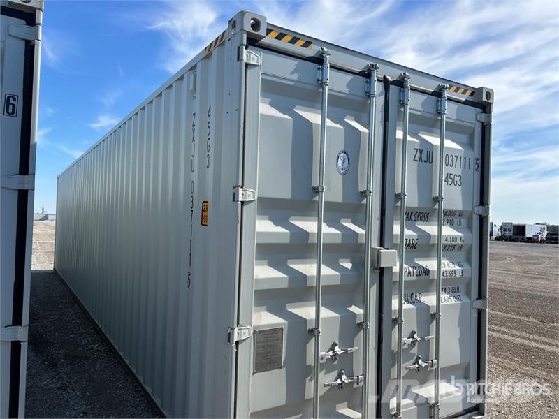  40 ft High Cube Multi-Door Multi doors are bolted  儲存用貨櫃