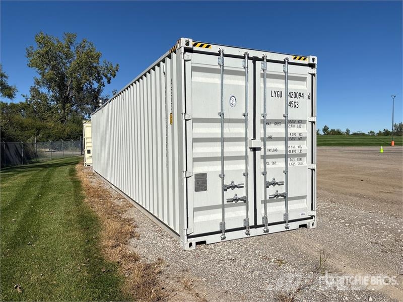 40 ft High Cube Multi-Door Storage Container Lagercontainere