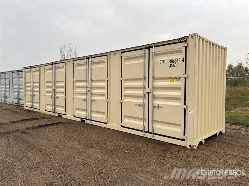  40 ft High Cube Multi-Door Storage Container Uzglabāšanas konteineri