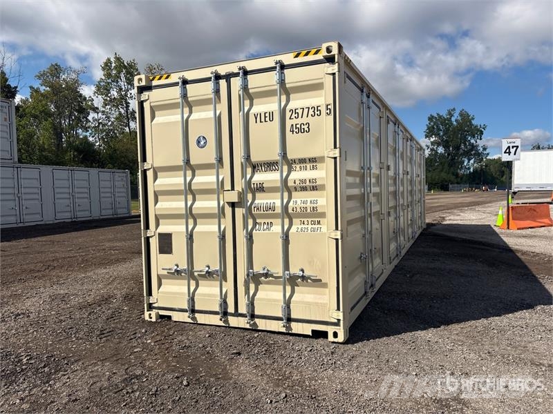  40 ft High Cube Multi-Door Storage Container Uzglabāšanas konteineri