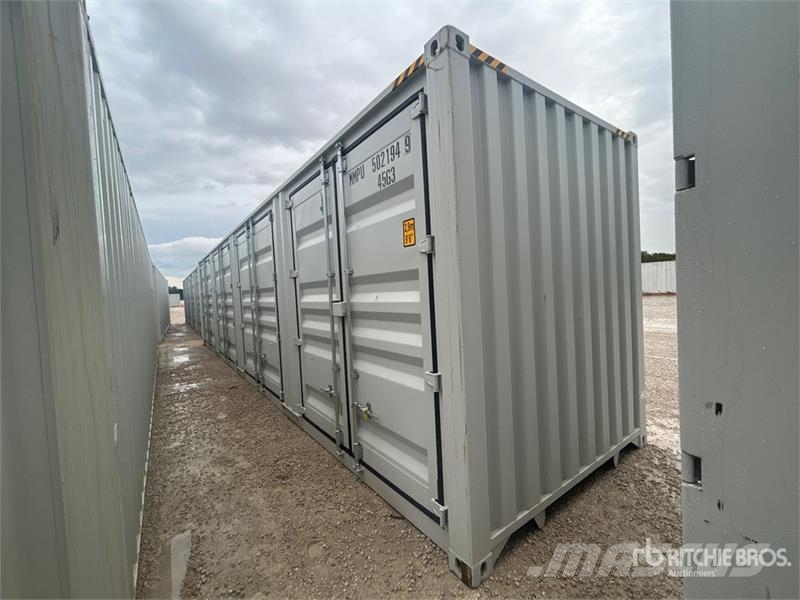 40 ft High Cube Multi-Door Storage Container Uzglabāšanas konteineri