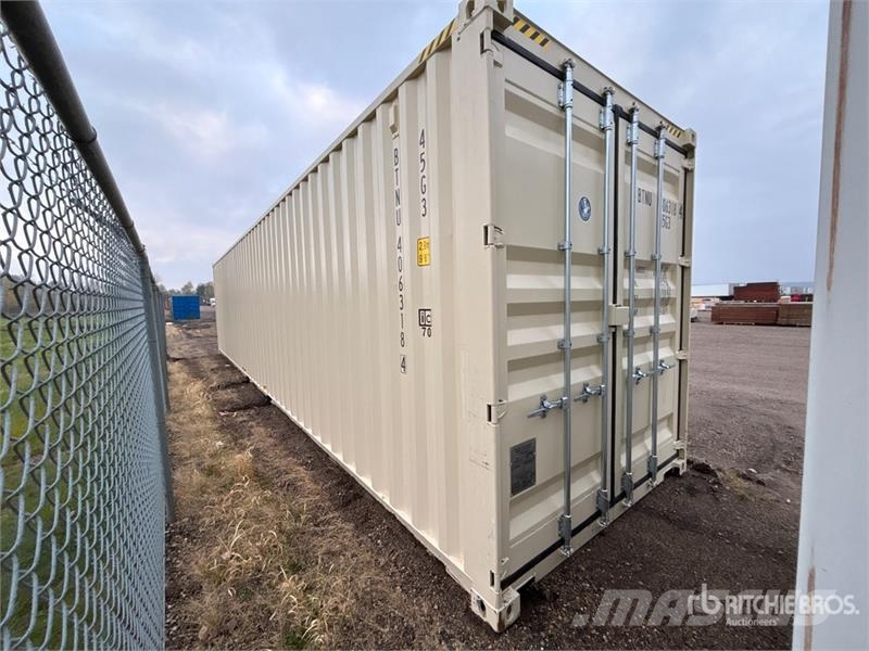  40 ft High Cube Multi-Door Storage Container Uzglabāšanas konteineri