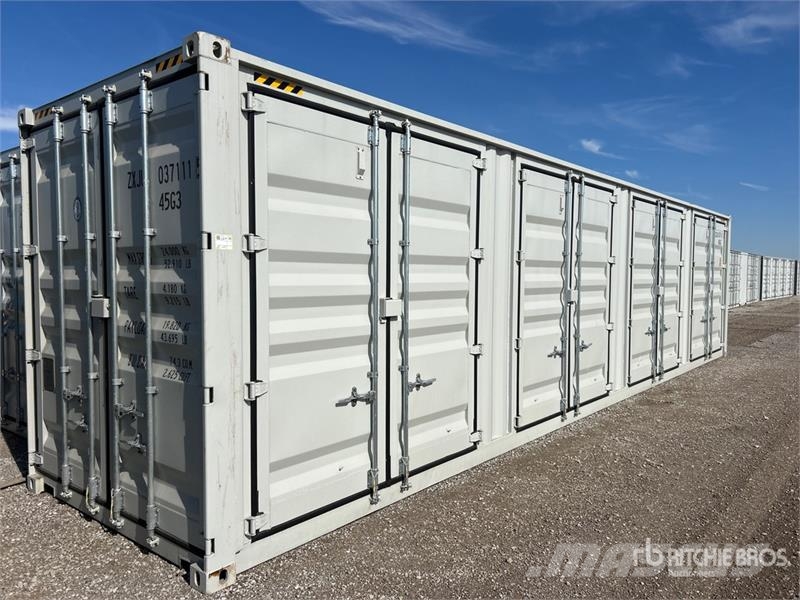 40 ft High Cube Multi-Door Multi doors are bolted  儲存用貨櫃