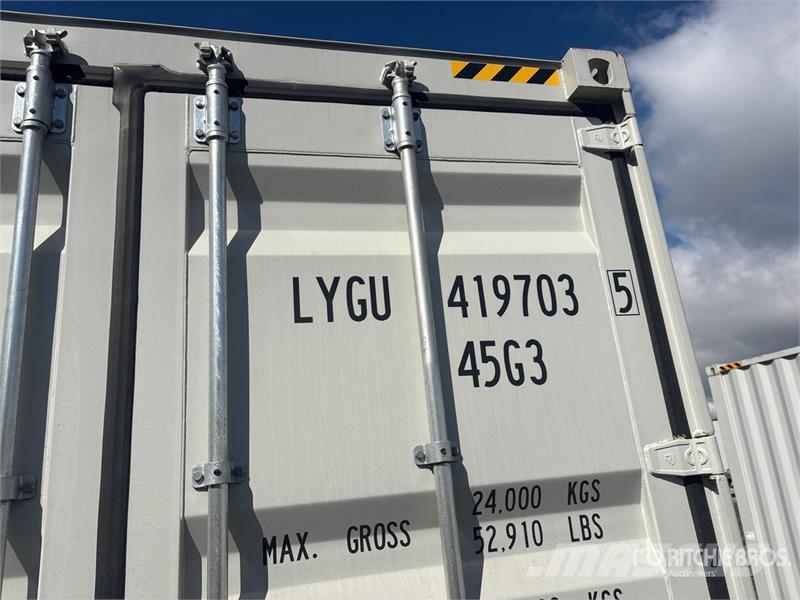 40 ft High Cube Multi-Door Storage Container Uzglabāšanas konteineri