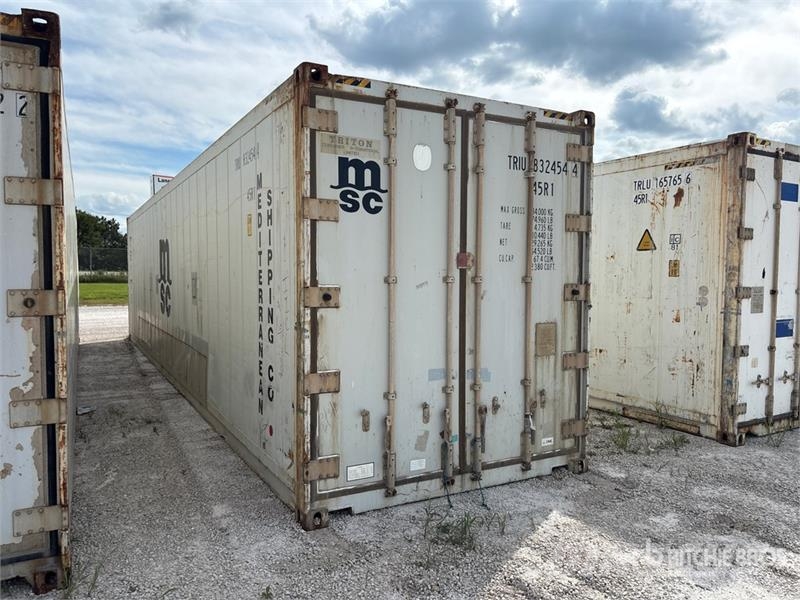 40 ft High Cube Refrigerated Storage Container (In Storage containers