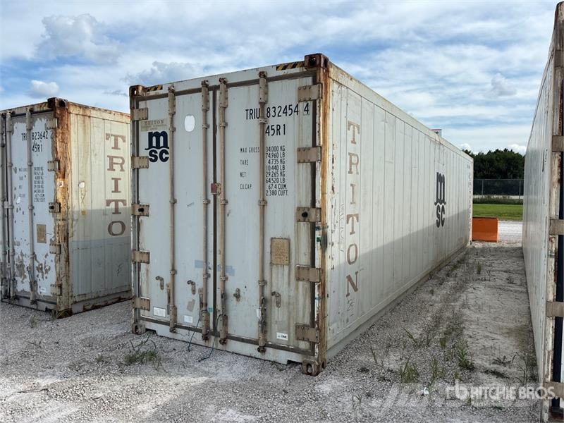 40 ft High Cube Refrigerated Storage Container (In Storage containers