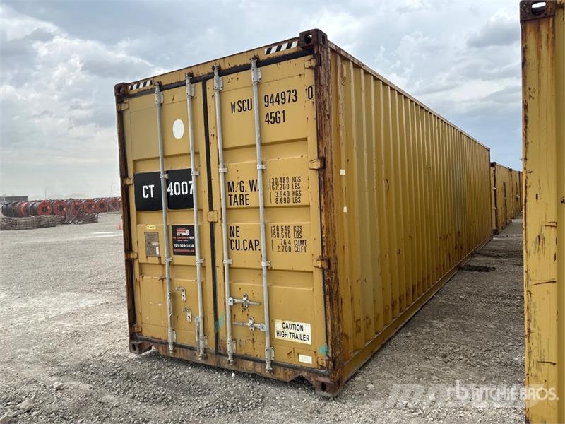 40 ft High Cube Storage Container Varastokontit