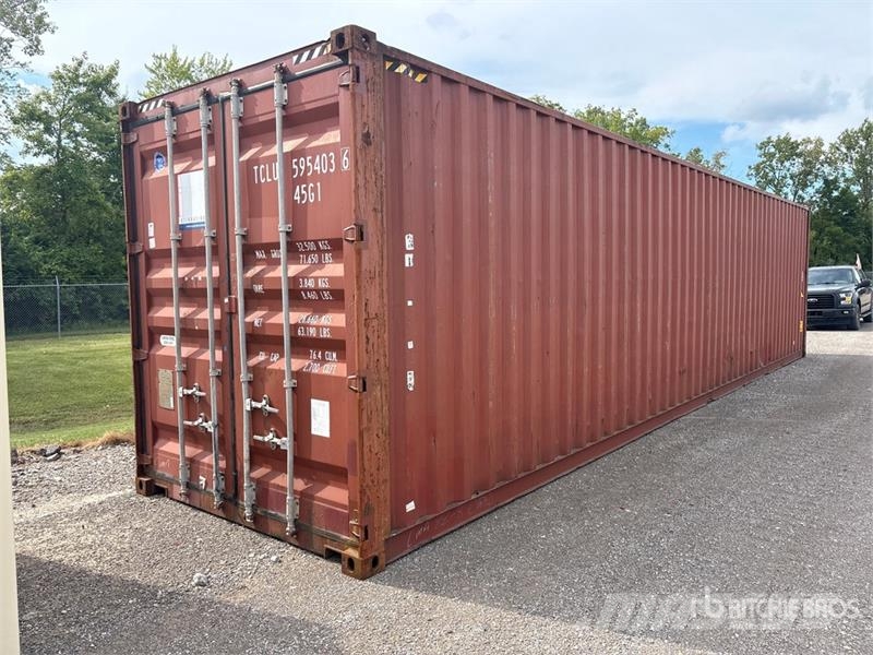  40 ft High Cube Storage Container Varastokontit