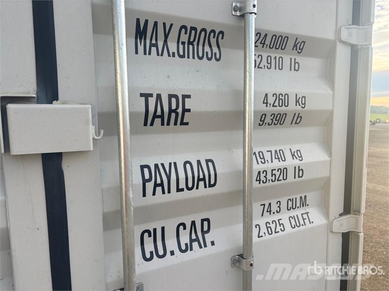 40 ft High Cube Storage Container 보관 컨테이너