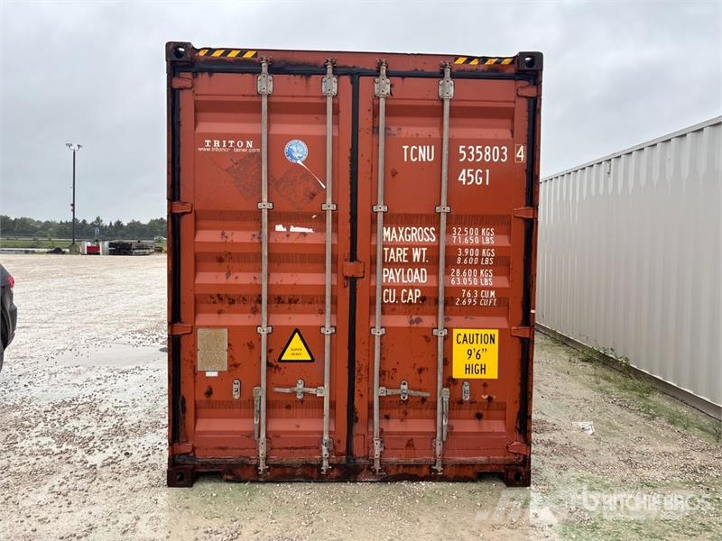 40 ft High Cube Storage Container Contenedores de almacenamiento