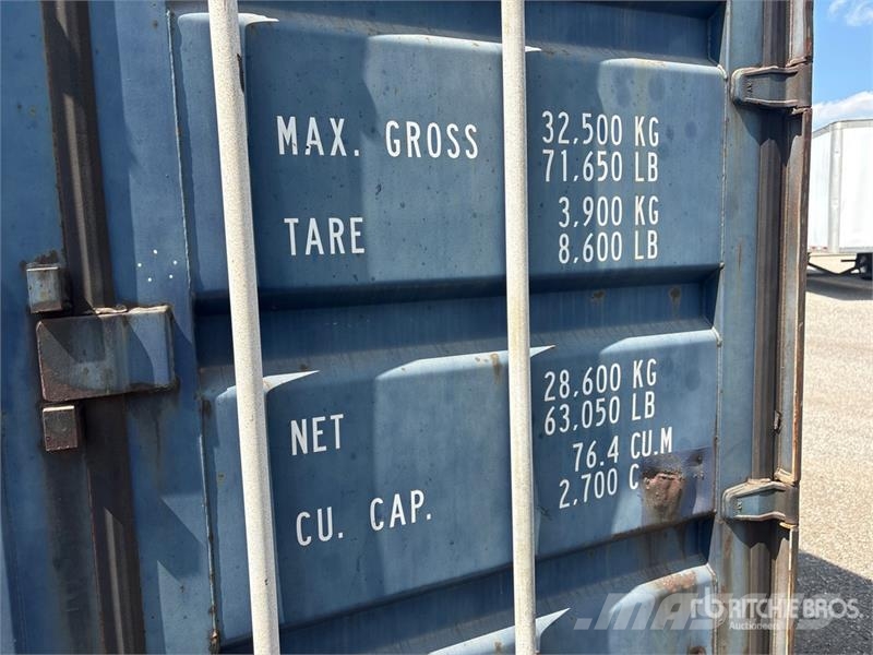 40 ft High Cube Storage Container Contenedores de almacenamiento