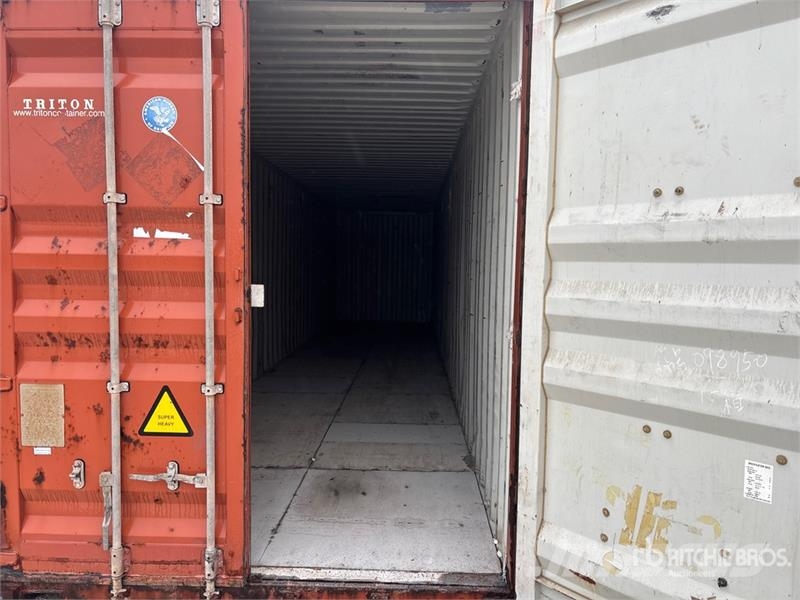 40 ft High Cube Storage Container Contenedores de almacenamiento