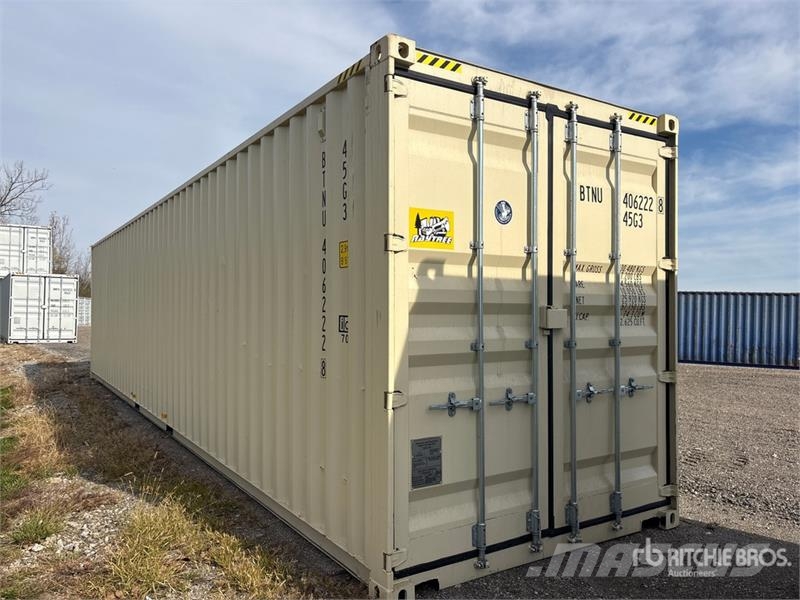 40 ft High Cube Storage Container 보관 컨테이너