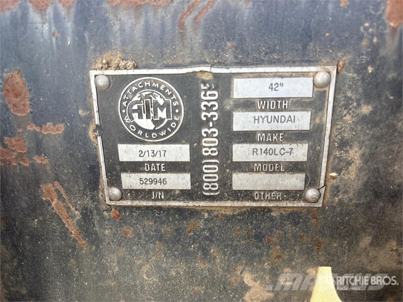  42 in Excavator Bucket - Fits Hyundai 140LC-7 دلاء