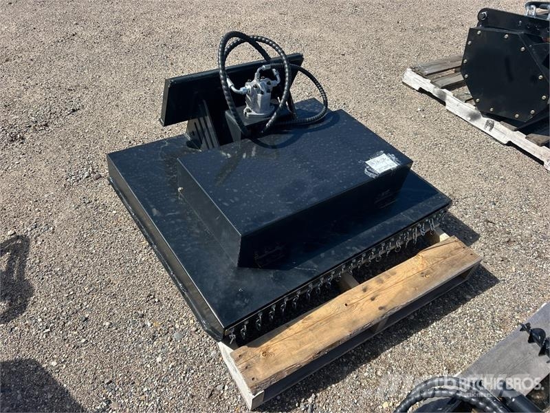 43 in Mini Skid Steer Brush Cutter (Unused) ماكينات جز العشب