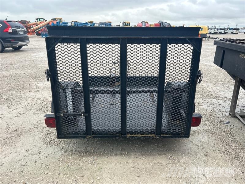 5 ft S/A Trencher Trailer Mélybölcsős