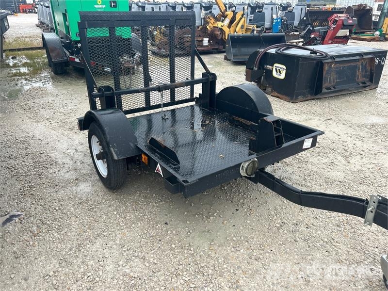 5 ft S/A Trencher Trailer Mélybölcsős