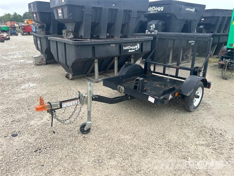 5 ft S/A Trencher Trailer Mélybölcsős