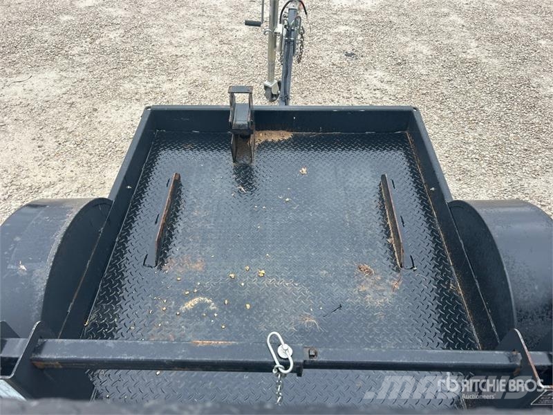 5 ft S/A Trencher Trailer Mélybölcsős