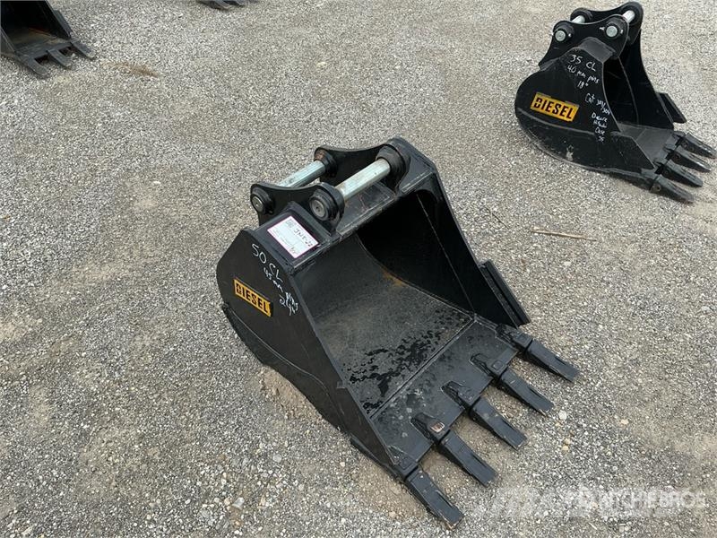50CL 24 in Digging Excavator Bucket - Fits 45mm Ca 버켓