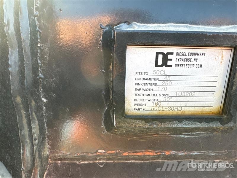 50CL 30 in Digging Excavator Bucket - Fits 45mm Ca Schaufeln