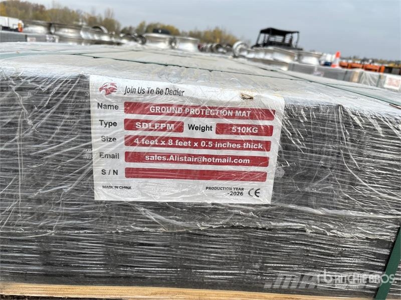 8 x 4 ft Poly Mats 鑽孔設備配件和備件