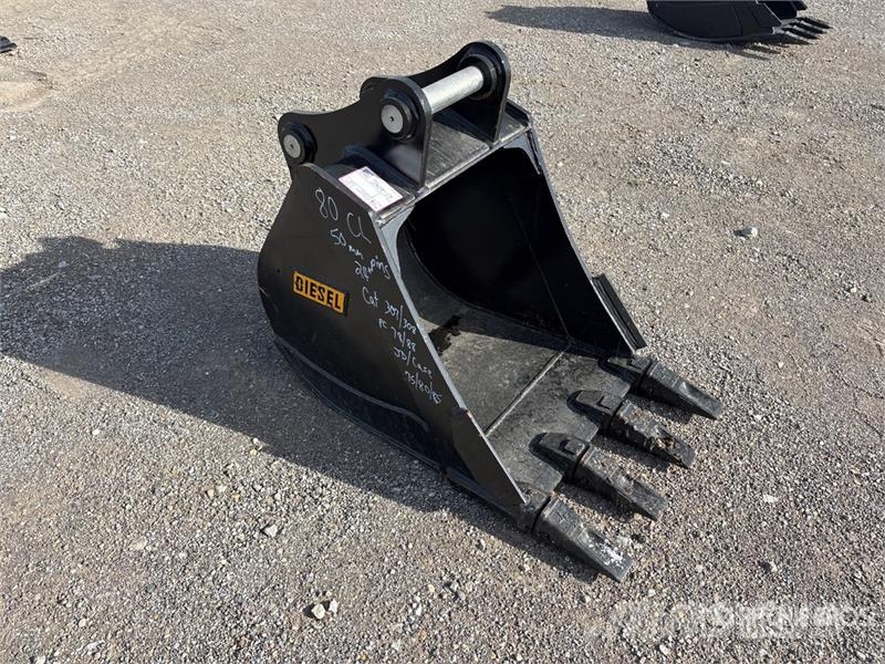 80CL 24 in Digging Excavator Bucket - Fits 50mm Ca Schaufeln
