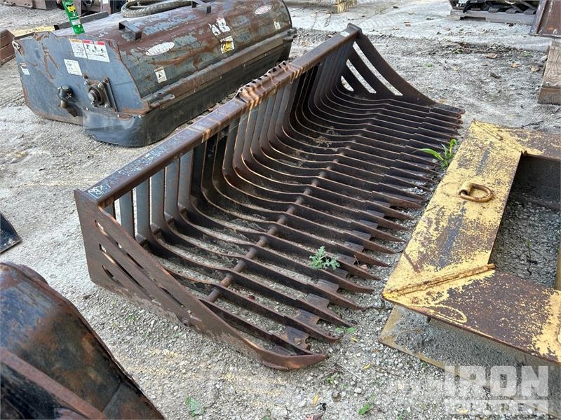  84 in Skid Steer Root Rake Rakes and tedders