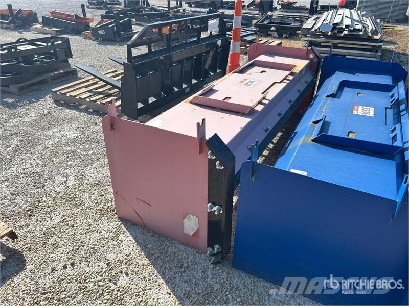 97 in Skid Steer Snow Pusher Kar küreme biçaklari