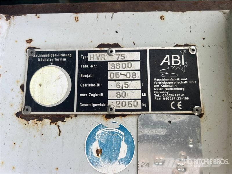 ABI HVR 75 Pile Driver Vibrējošie pāļu dzinēji