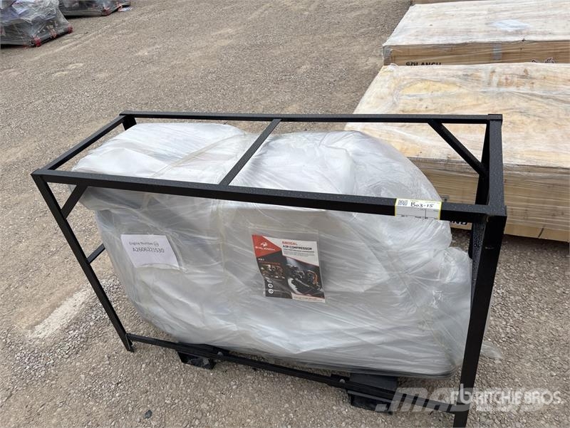 AC60GAL Skid-Mounted 60 gal Air Compressor (Unused Compressors