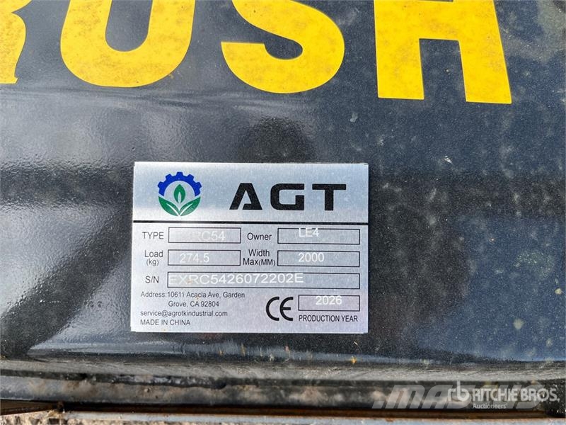 AGT EXRC54 Excavator Brush Cutter - Fits Cat 308 / 3 - مكونات أخرى