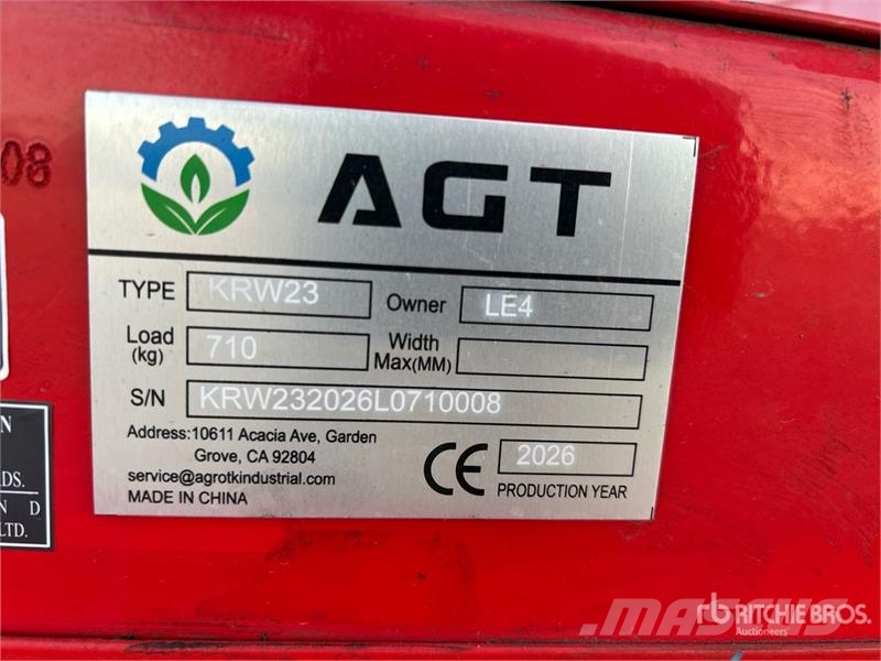 AGT KRW23 Wheel Loader Gumikerekes homlokrakodók