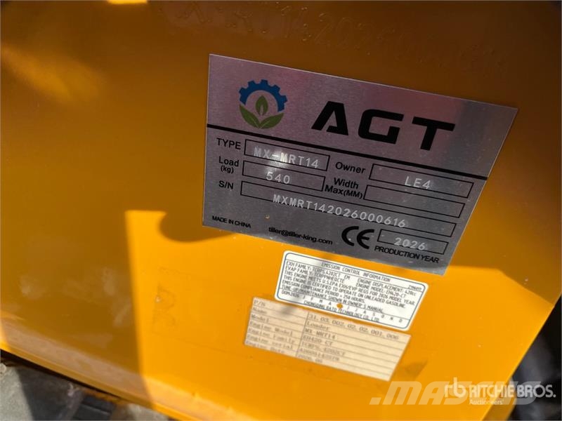 AGT MX-MRT14 Mini Compact Track Loader (Unused) Kompaktlaadurid