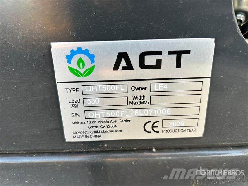 AGT QHT500FL Stand-On Self-Loading Mini Dumper (Unused 건설현장 덤프트럭