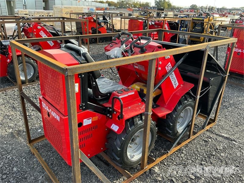 AGT SDA-140W Mini Wheel Loader (Unused) Pale gommate