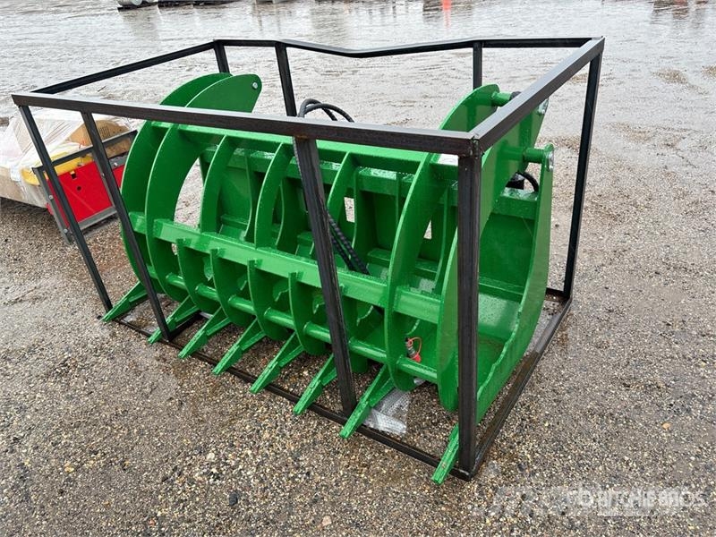 AGT SRR72 72 in Skeleton Skid Steer Grapple Bucket (Un Greifer