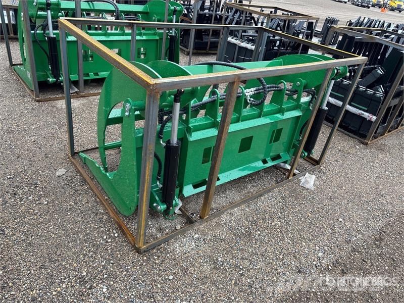 AGT SRR72 72 in Skeleton Skid Steer Grapple Bucket (Un Grappin