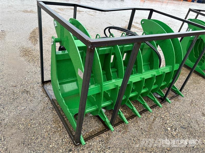 AGT SRR72 72 in Skeleton Skid Steer Grapple Bucket (Un Greifer