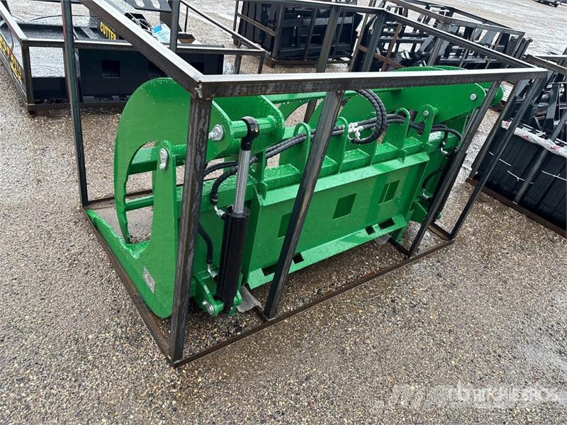 AGT SRR72 72 in Skeleton Skid Steer Grapple Bucket (Un Greifer