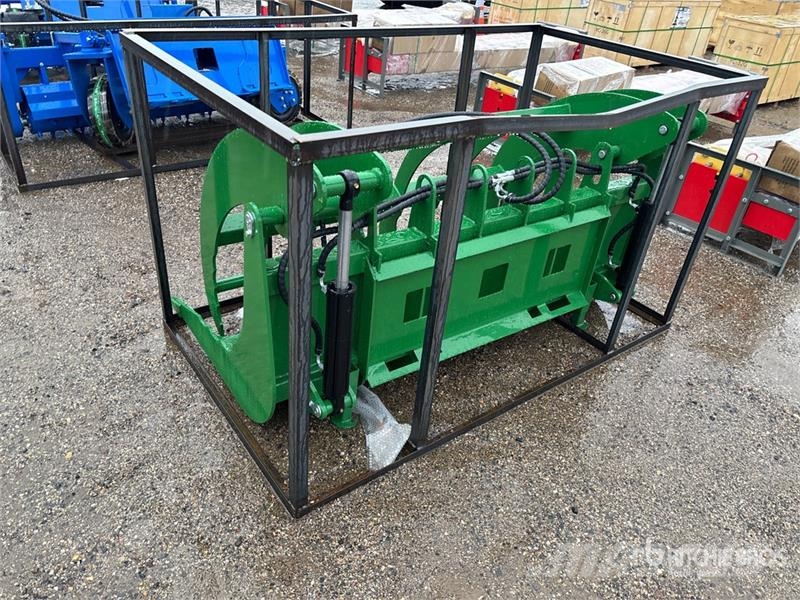 AGT SRR72 72 in Skeleton Skid Steer Grapple Bucket (Un Greifer