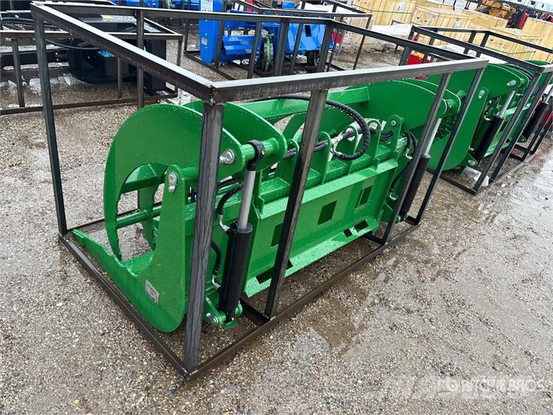 AGT SRR72 72 in Skeleton Skid Steer Grapple Bucket (Un Greifer