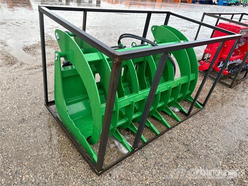 AGT SRR72 72 in Skeleton Skid Steer Grapple Bucket (Un Greifer