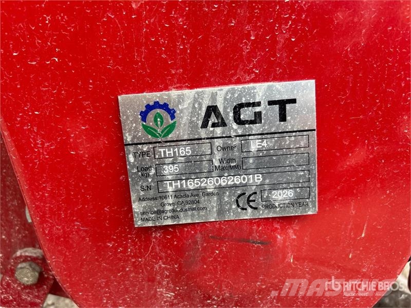 AGT TH165 65 in 3-Point Rotary Tiller (Unused) Power harrows and rototillers