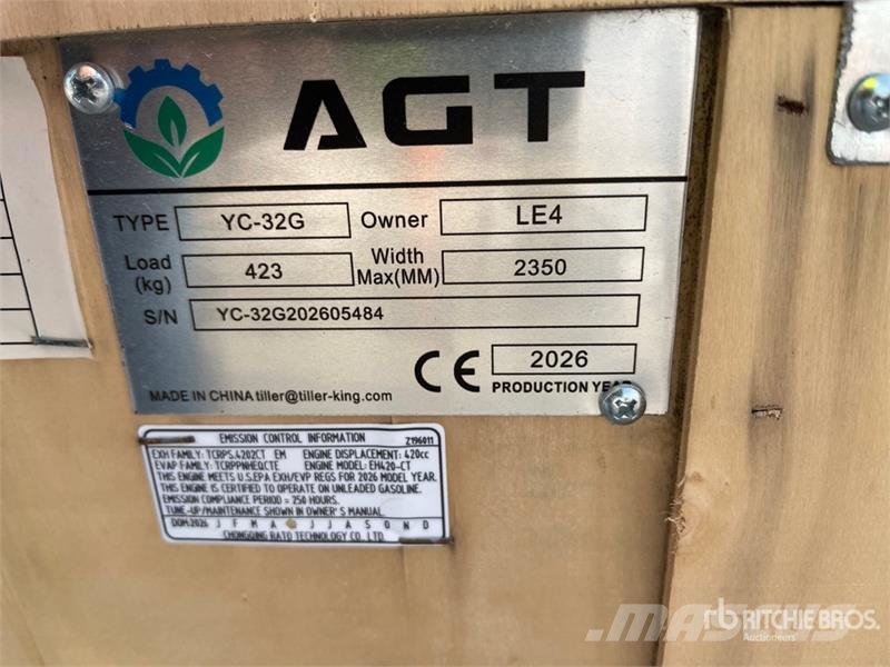 AGT YC32-G Portable Sawmill (Unused) Zaagmachines