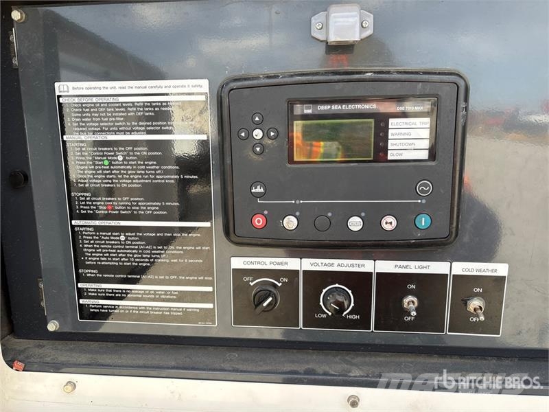 Airman SDG45S-8E2 45 kVA Mobile Generator Set Diesel Generatorer