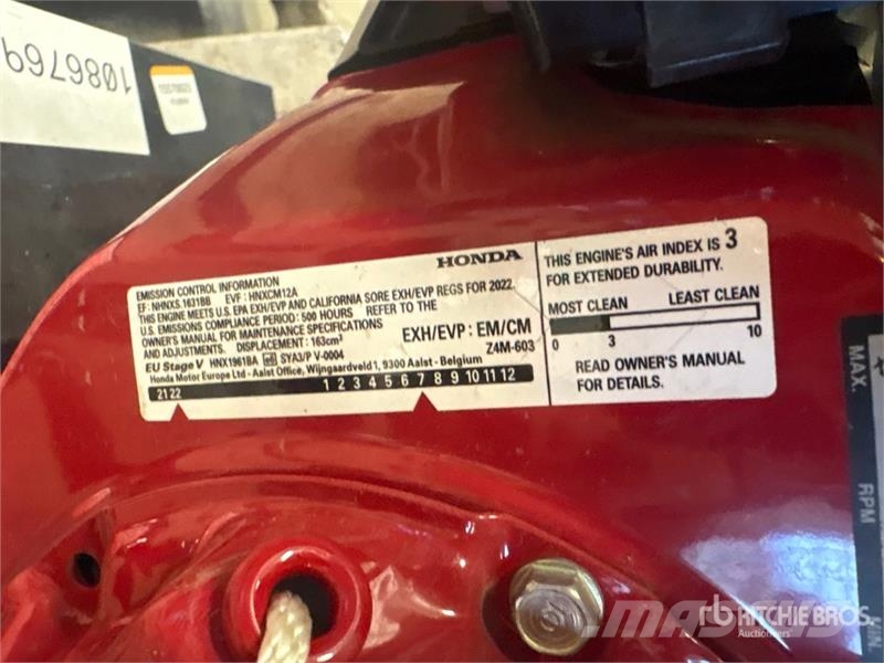 Allegro 9505-50 Gas Blower Andet tilbehør