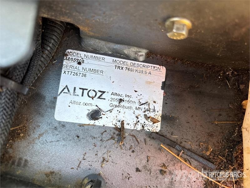 Altoz TRX766I Zero-Turn Lawn Mower Sodo traktoriukai-vejapjovės